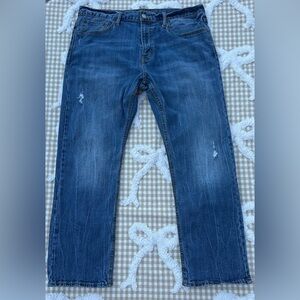 American Eagle Outfitters Men's Core Flex Relaxed Straight Jeans 36x30